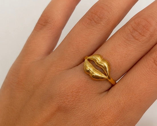 Bague Lèvres Précieuses