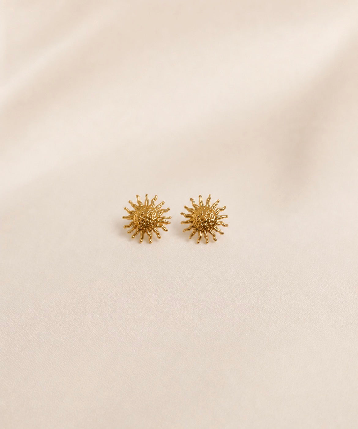 Boucles d'Oreilles Soleil Rayonnant