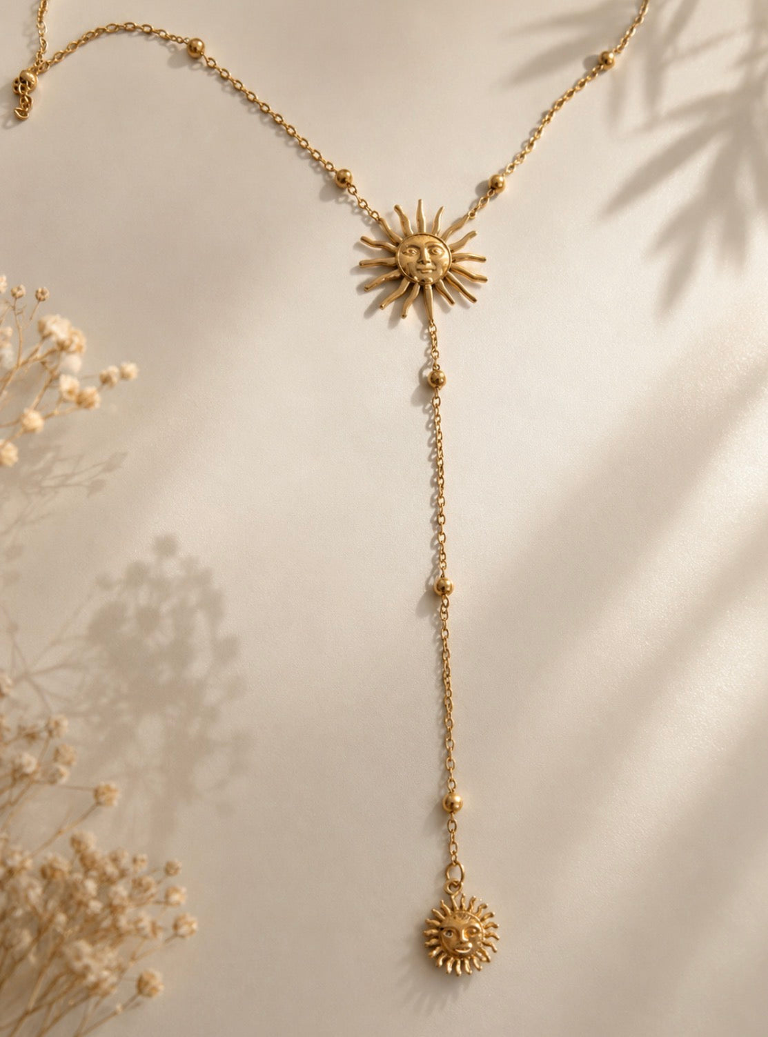Collier Astre Doré