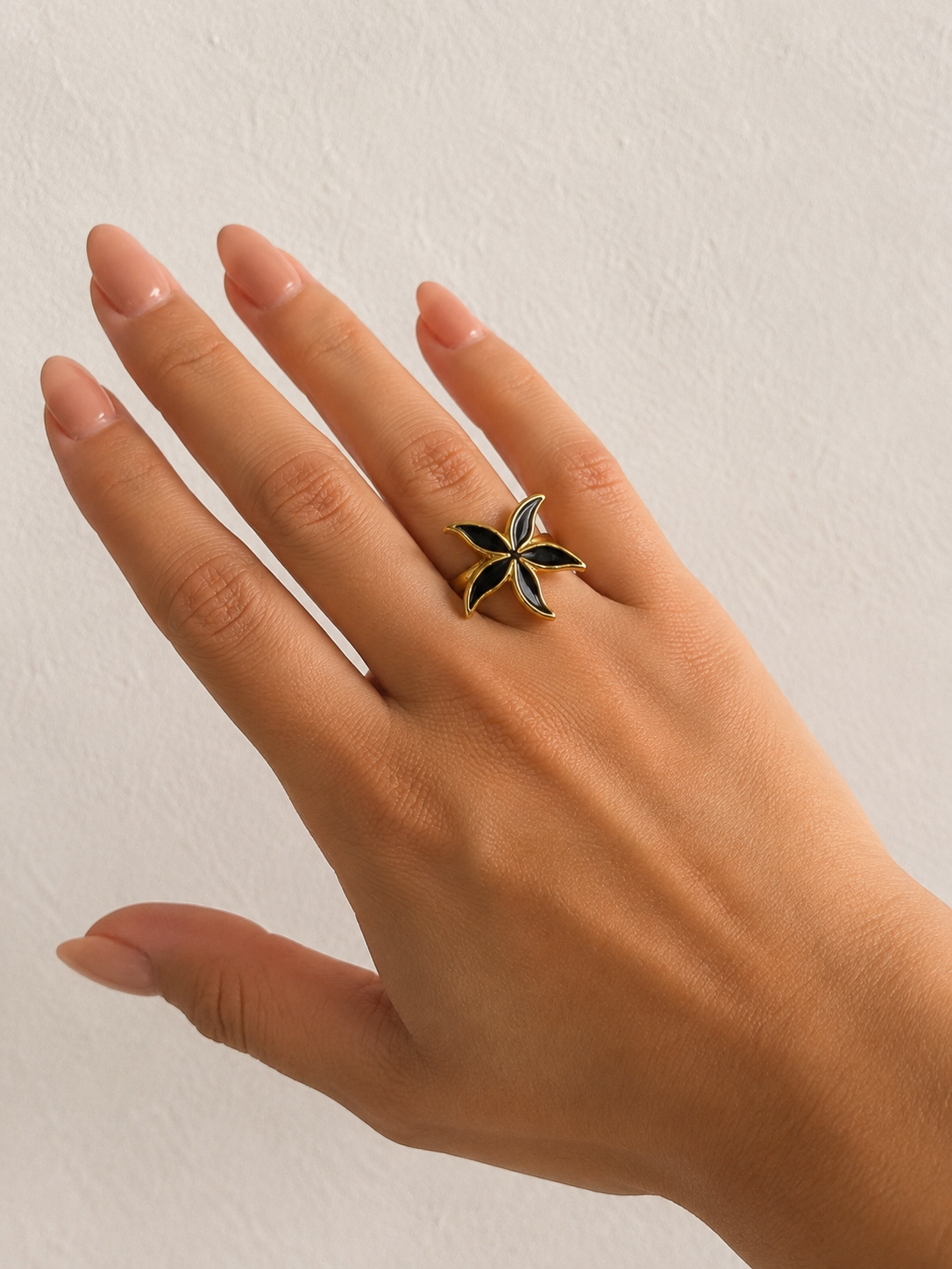 Bague Fleur Nacrée